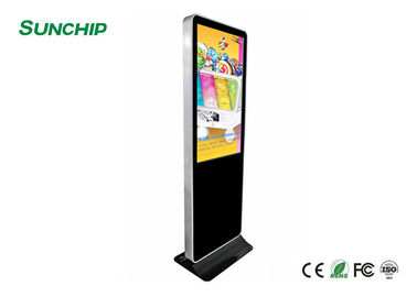 صفحه نمایش دیجیتال ایستاده رایگان پانل خازنی برای بازار سوپر مارکت / مرکز خرید